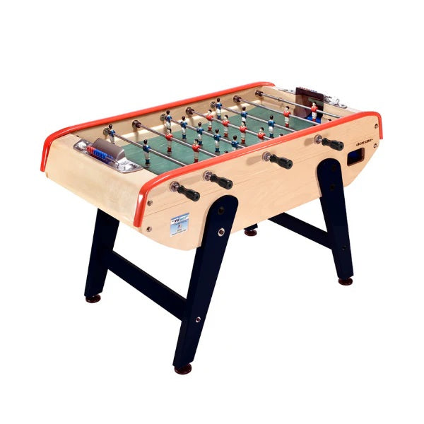 Bonzini B90 ITSF Foosball Table with black legs white background