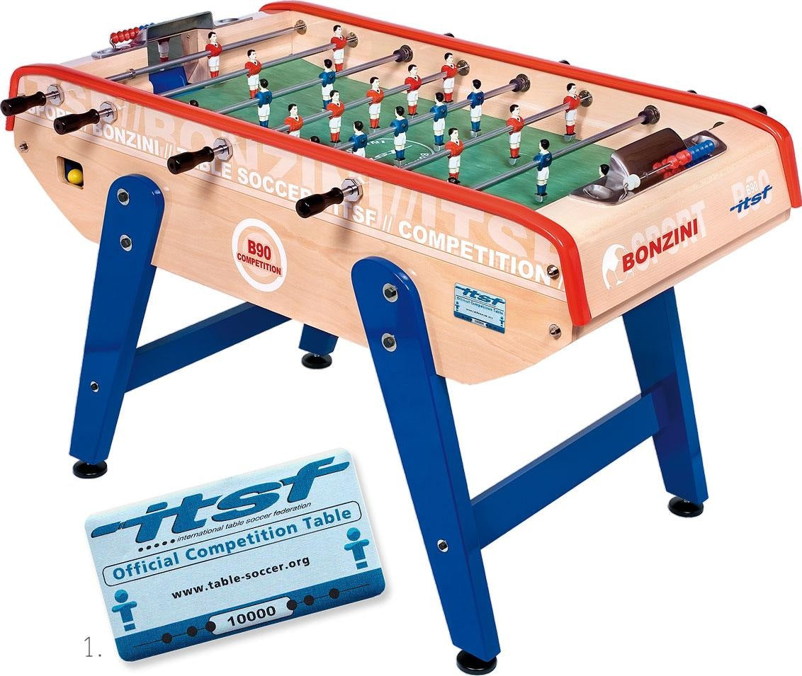 Bonzini B90 ITSF Tournament Foosball Table