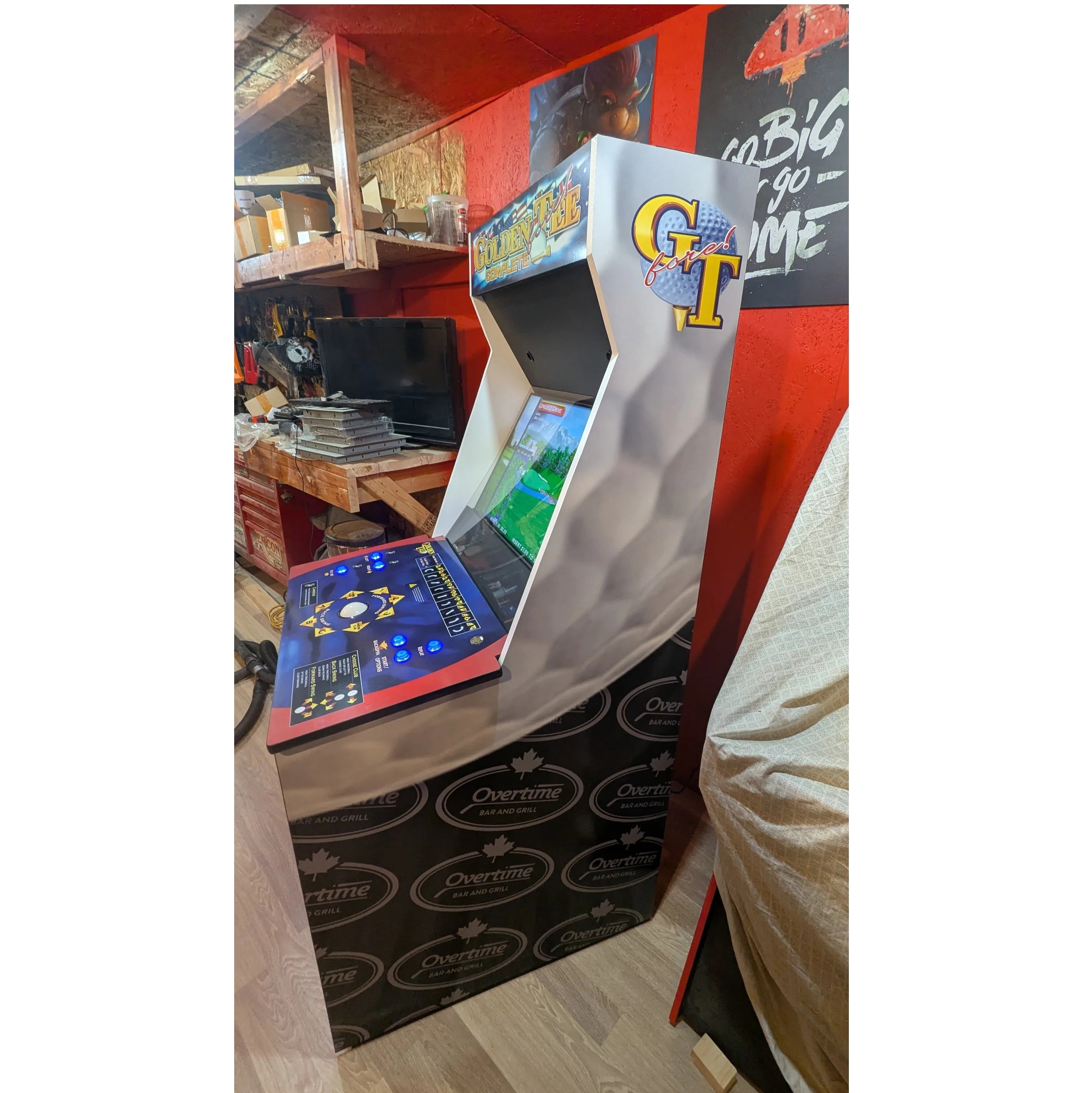 Custom Golden Tee Fore Coin Operated Arcade Machine