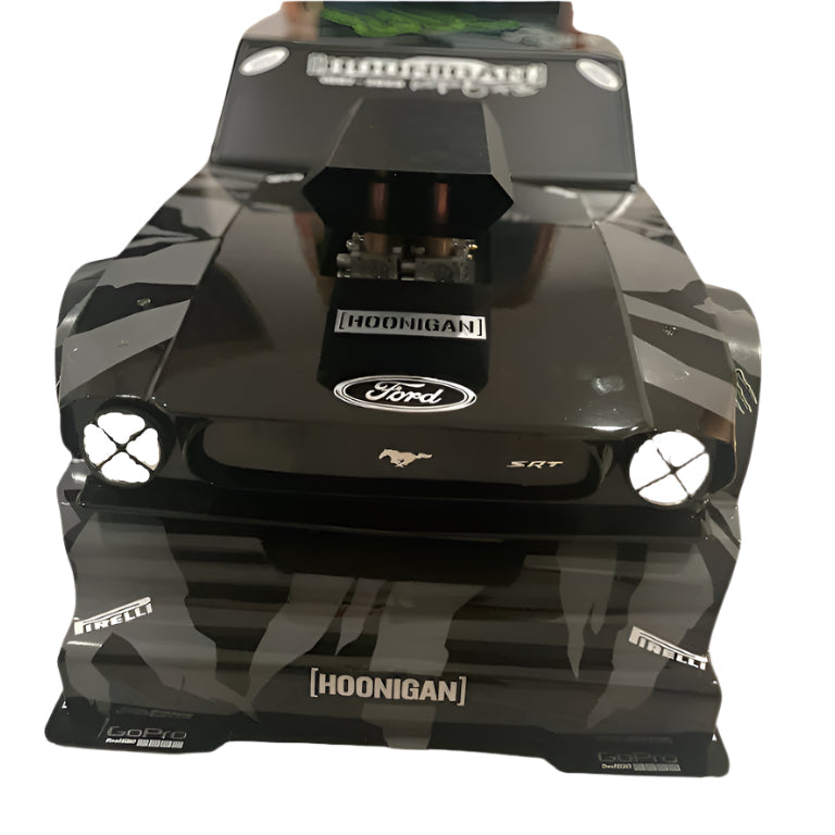 Ken Block drift car coffee table front view