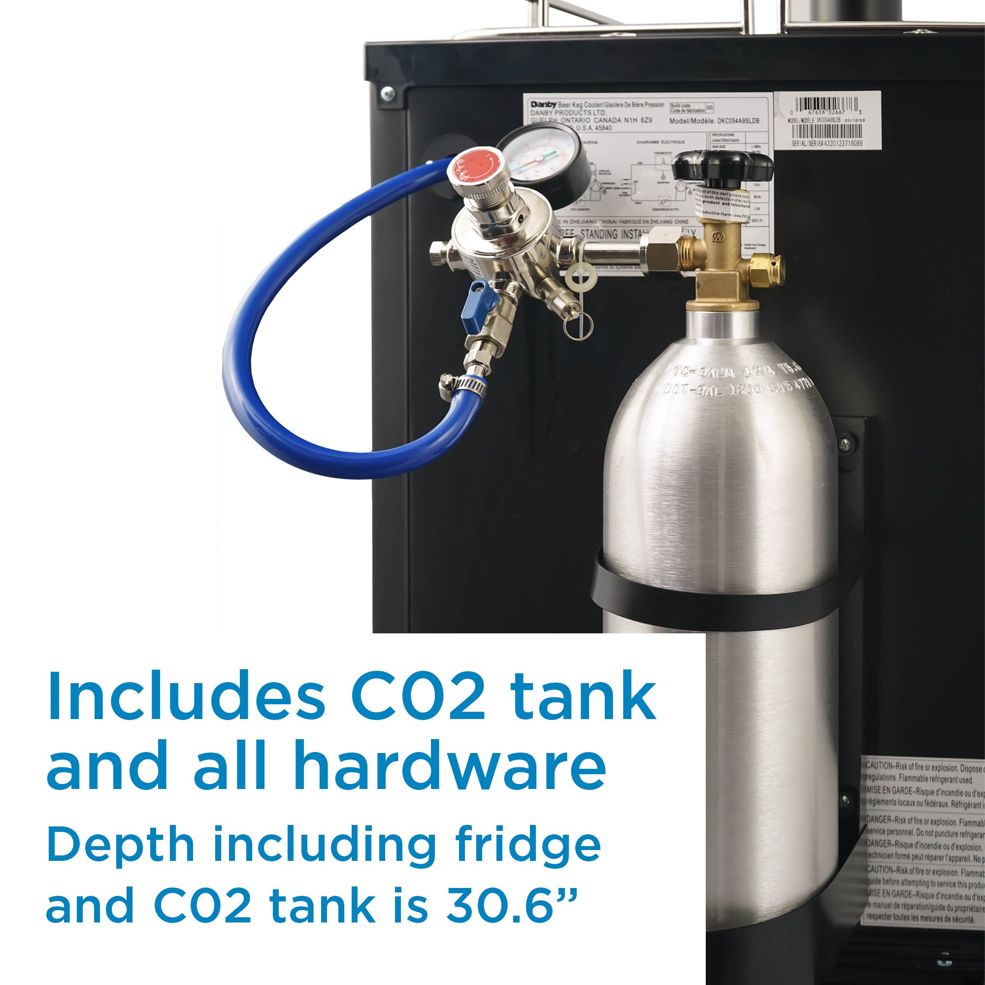 Danby Mancave ChillMaster Kegerator à robinet unique