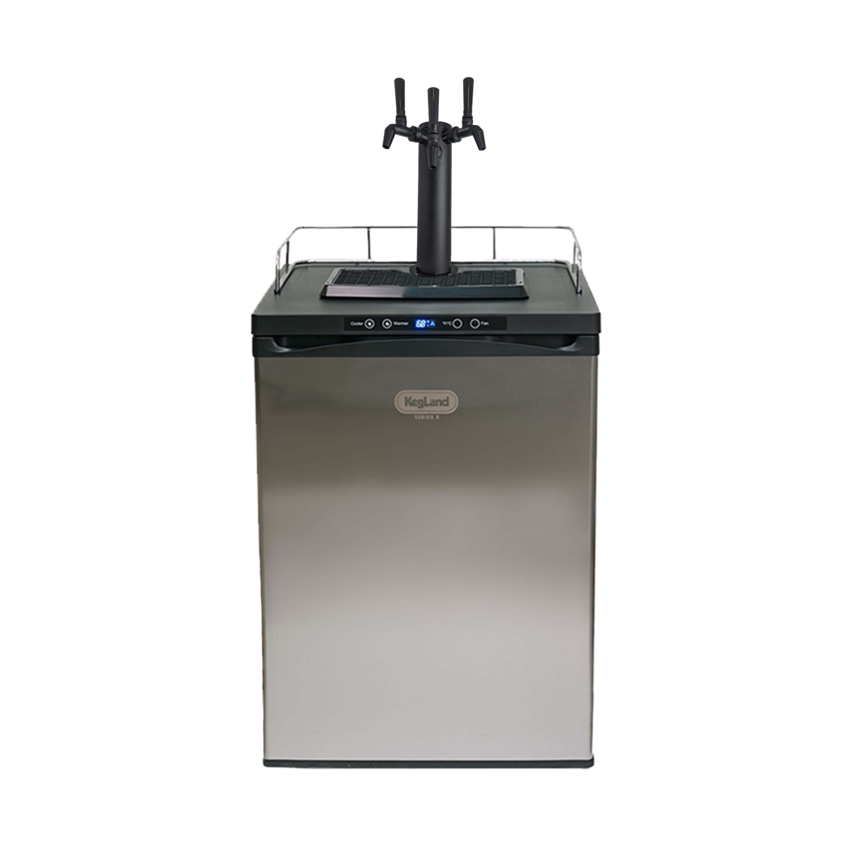 KegLand Series X | Kegerator (With Triple Stealth Bomber/Phantom NUKATAP Tower)